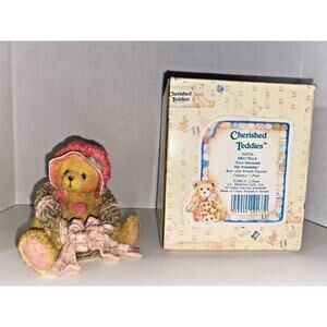 Cherished Teddies "Love Surrounds Our Friendship" Priscilla Figurine U8